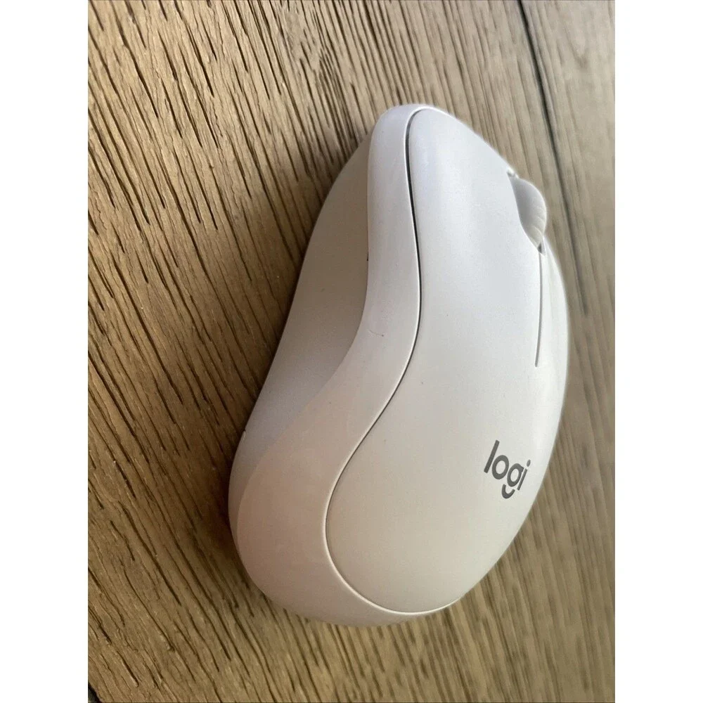 Logitech M240 Silent Wireless Mouse Bluetooth WHITE 910-007116 no dongle